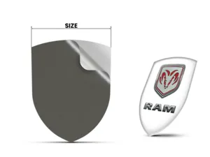 Dodge Décalcos Vitre Véhicule Stylé Max Durable Pro